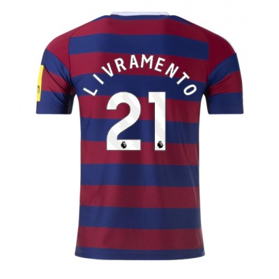 Fotbalové Dres Newcastle United Tino Livramento #21 Venkovní 2024-25 Krátký Rukáv Fotbalové Dres Newcastle United Tino Livramento #21 Venkovní 2024-25 Krátký Rukáv